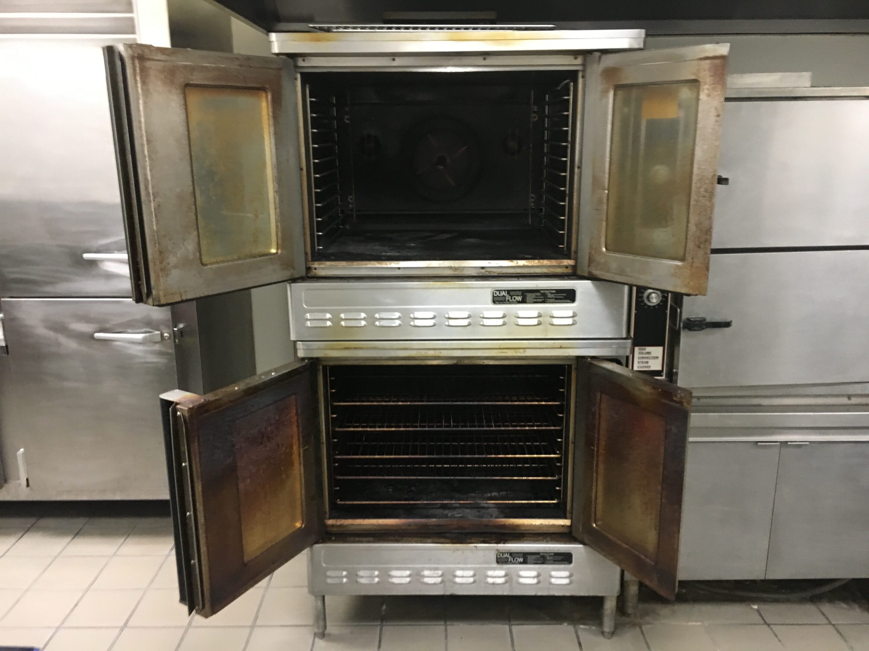 Commercial Oven Cleaning Chicago Before