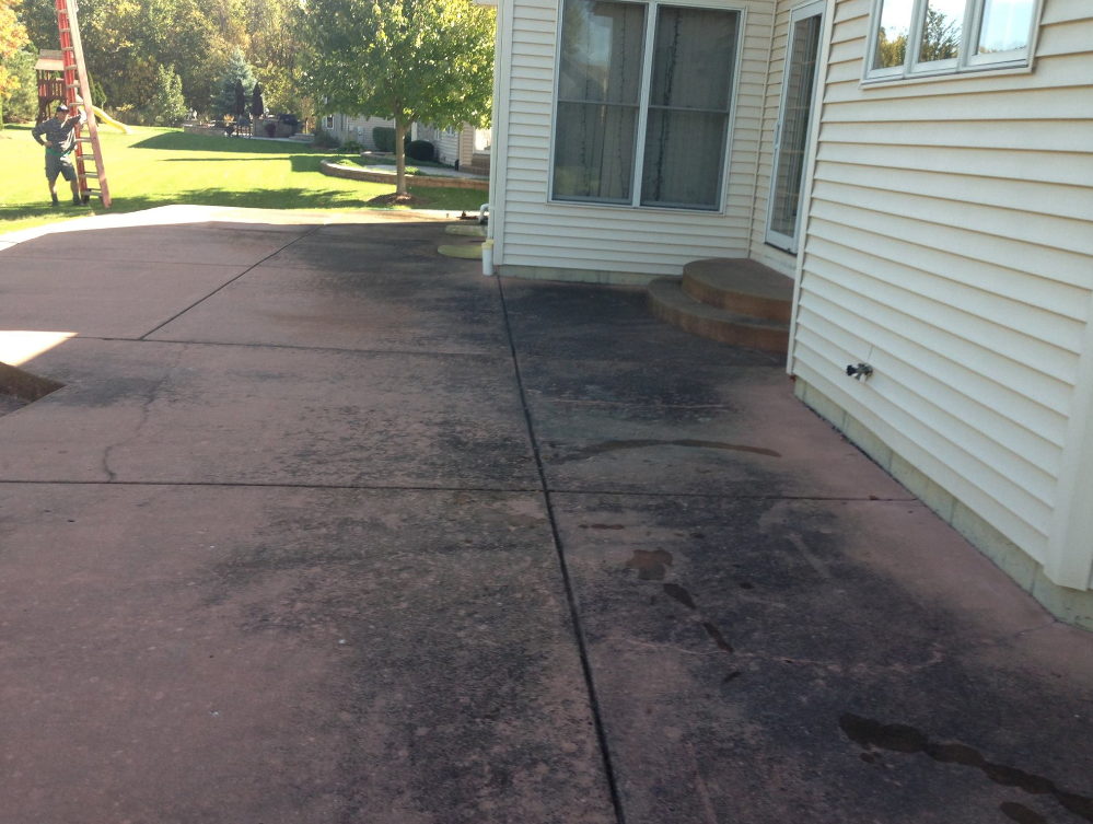 Concrete Patio Cleaning Chicago