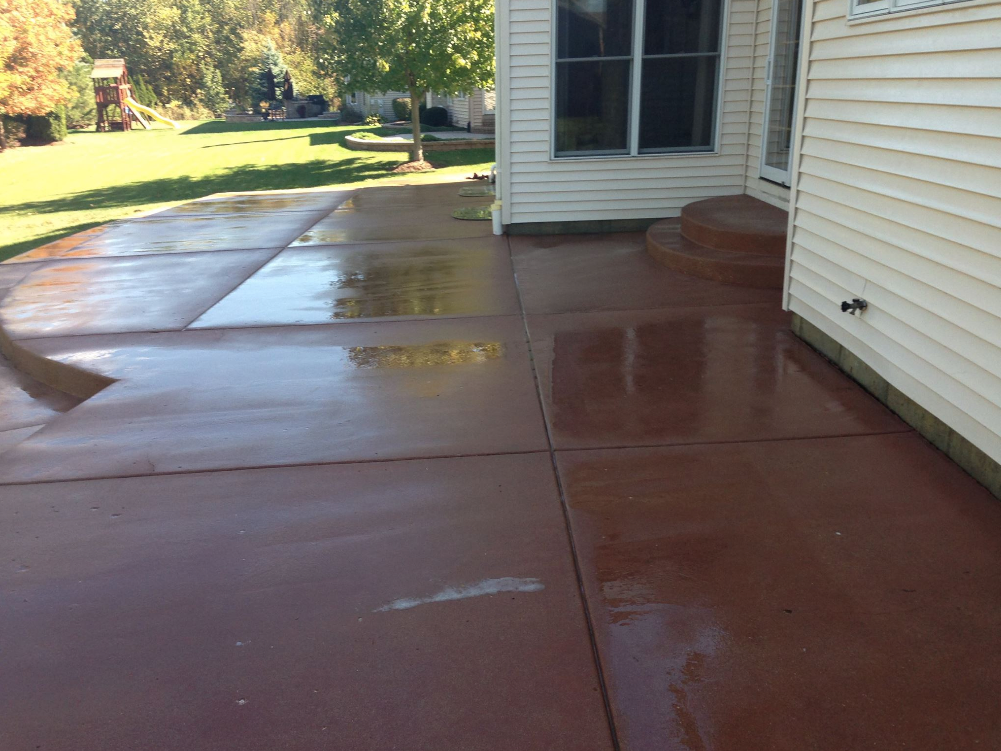 Concrete Patio Cleaning Chicago