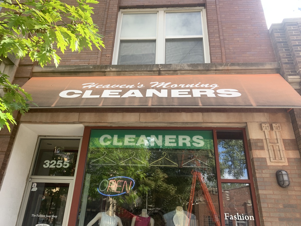 Awning Pressure Washing Chicago Before