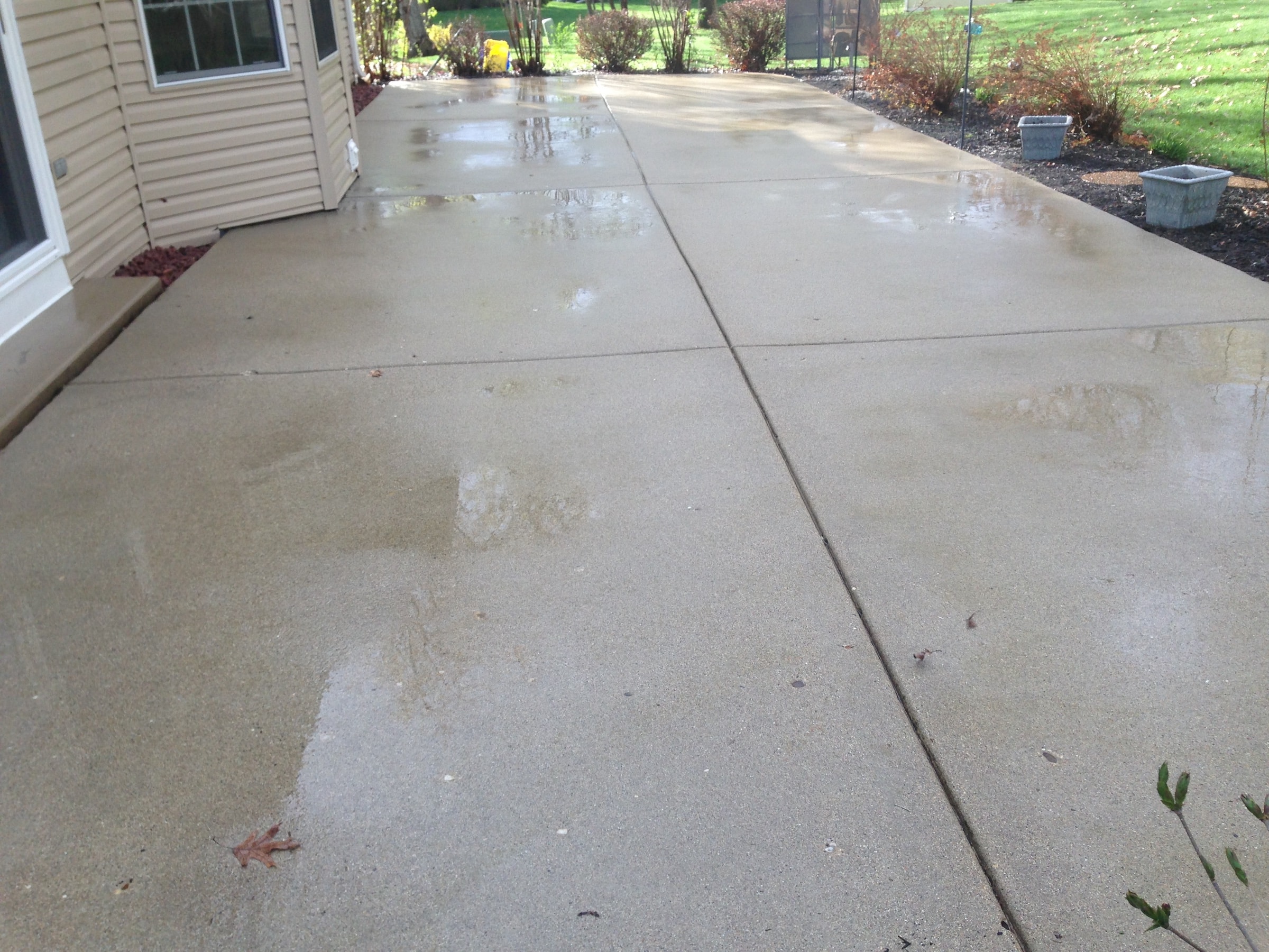 Concrete Patio Cleaning Chicago