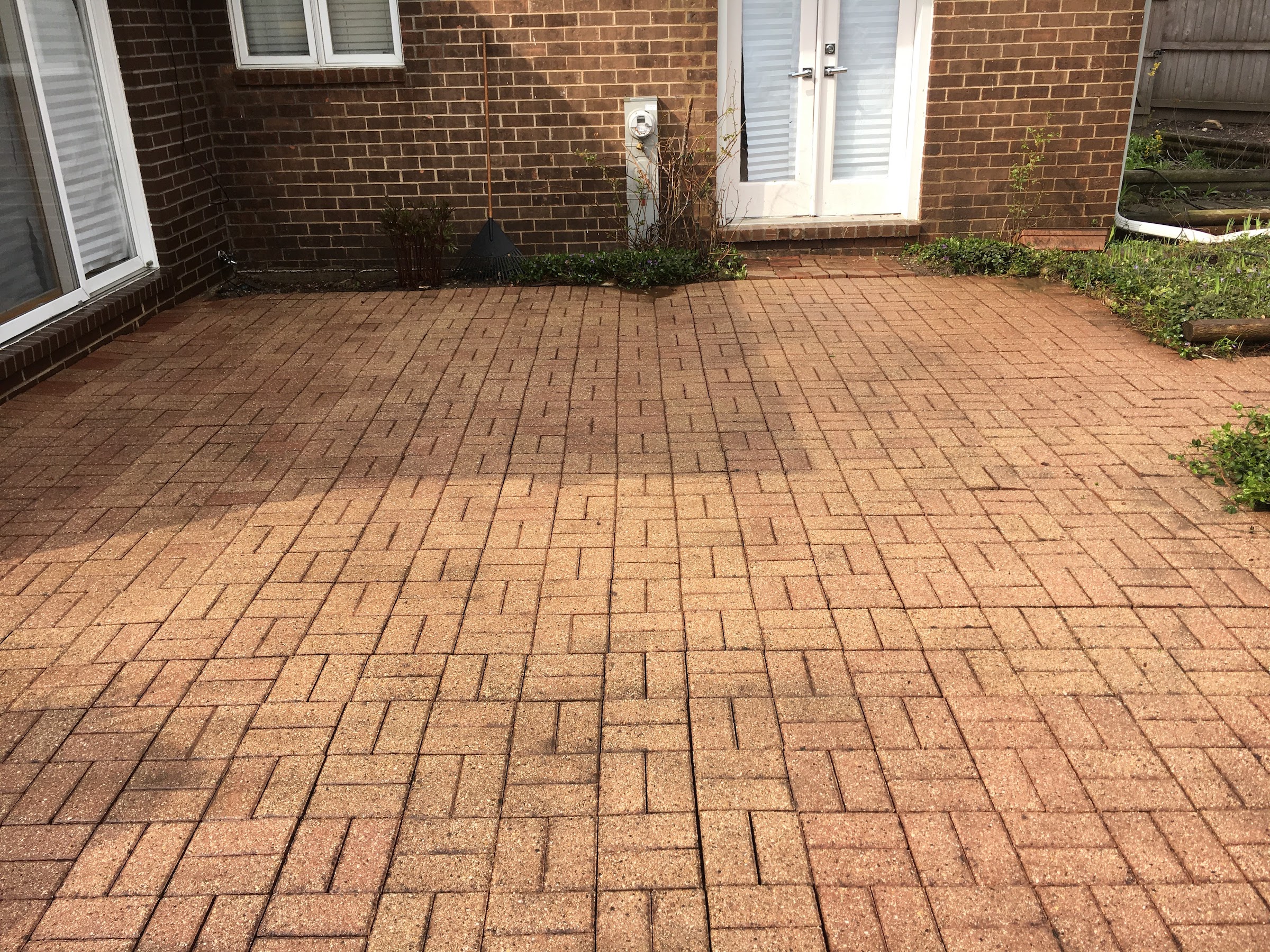 Paver Brick Patio Pressure Washing Chicago