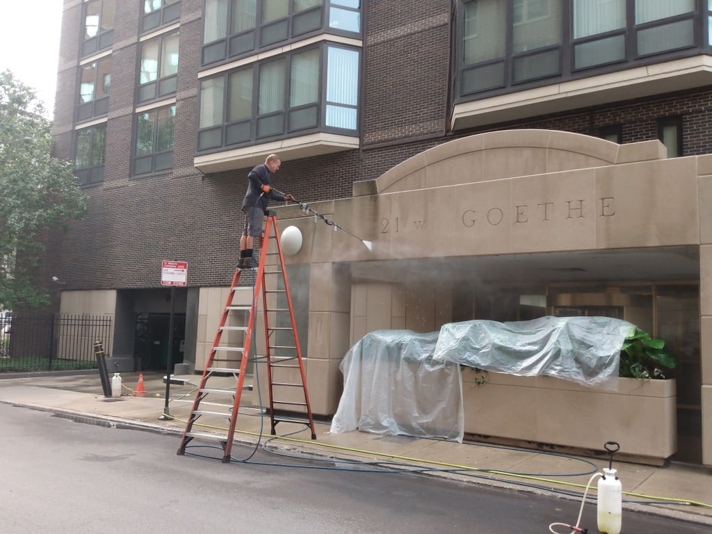 Limestone Building Cleaning Chicago