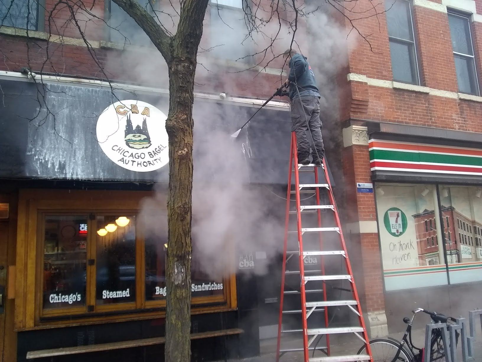 Commercial Steam Pressure Washing Chicago