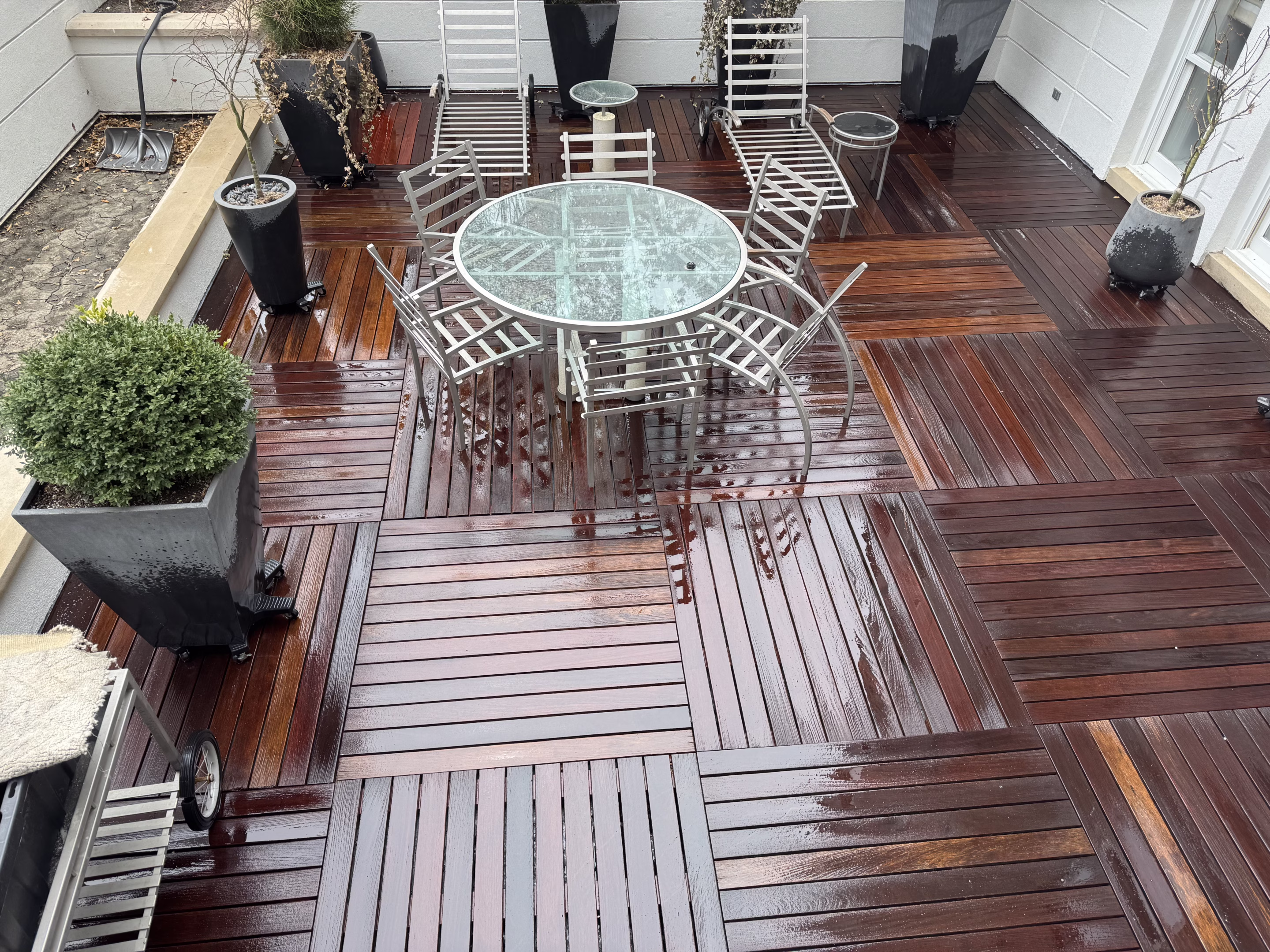 Ipe Deck Cleaning Lakeview Chicago