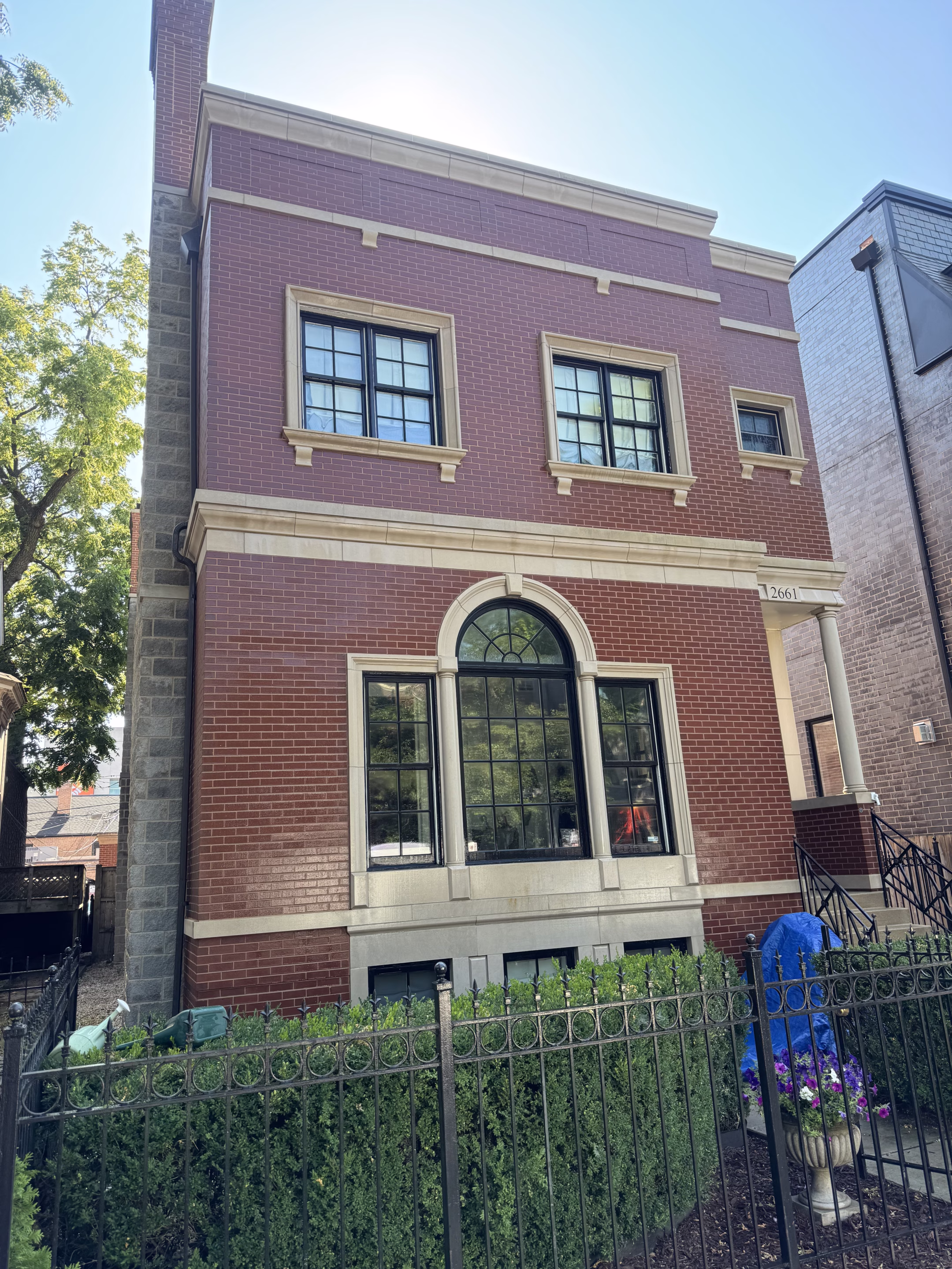 After photo of pressure washing in Lincoln Park Chicago